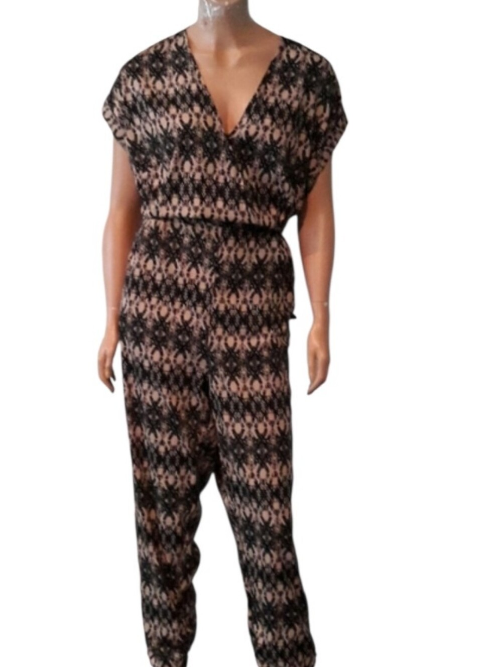 Fashion Web Art Deco Jumpsuit